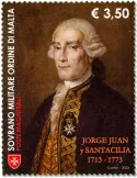 n° 1691 - Timbre ORDRE de MALTE Poste