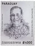 n° 3341 - Timbre PARAGUAY Poste