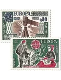 n° 253/254 -  Timbre Andorre Poste