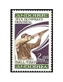 n° 256 -  Timbre Andorre Poste