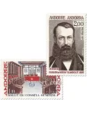 n° 265/266 -  Timbre Andorre Poste