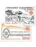 n° 300/301 -  Timbre Andorre Poste
