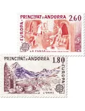 n° 313/314 -  Timbre Andorre Poste
