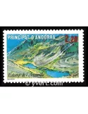 n° 351 -  Timbre Andorre Poste