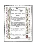n° 352 -  Timbre Andorre Poste