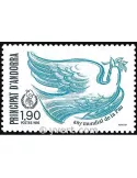 n° 353 -  Timbre Andorre Poste