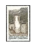 n° 354 -  Timbre Andorre Poste