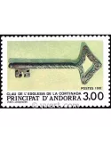 n° 365 -  Timbre Andorre Poste