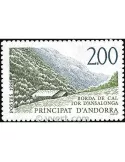 n° 372 -  Timbre Andorre Poste