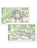 n° 382/383 -  Timbre Andorre Poste