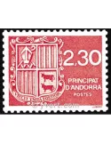 n° 387 -  Timbre Andorre Poste