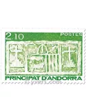 n° 390/391 -  Timbre Andorre Poste