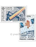 n° 402/403 -  Timbre Andorre Poste