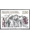 n° 407 -  Timbre Andorre Poste