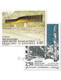 n° 430/431 -  Timbre Andorre Poste