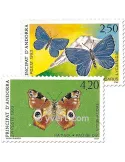 n° 432/433 -  Timbre Andorre Poste