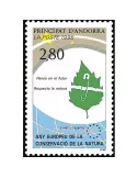 n° 454 -  Timbre Andorre Poste