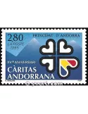 n° 456 -  Timbre Andorre Poste