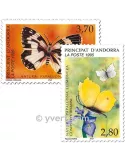 n° 462/463 -  Timbre Andorre Poste