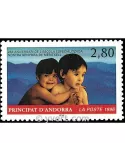 n° 469 -  Timbre Andorre Poste