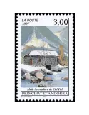 n° 489 -  Timbre Andorre Poste