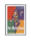 n° 497 -  Timbre Andorre Poste
