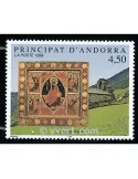 n° 499 -  Timbre Andorre Poste