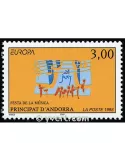 n° 504 -  Timbre Andorre Poste