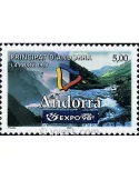 n° 505 -  Timbre Andorre Poste
