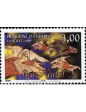 n° 524 -  Timbre Andorre Poste