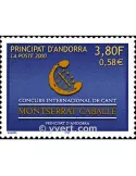 n° 527 -  Timbre Andorre Poste