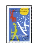 n° 535 -  Timbre Andorre Poste