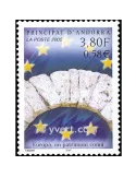 n° 537 -  Timbre Andorre Poste