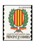 n° 542 -  Timbre Andorre Poste