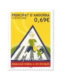 n° 565 -  Timbre Andorre Poste