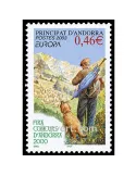 n° 580 -  Timbre Andorre Poste