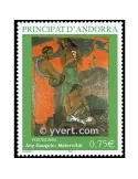 n° 587 -  Timbre Andorre Poste