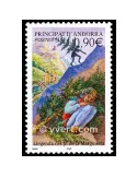 n° 590 -  Timbre Andorre Poste