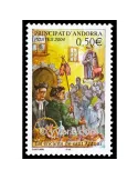 n° 591 -  Timbre Andorre Poste