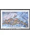 n° 597 -  Timbre Andorre Poste