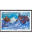 n° 606 -  Timbre Andorre Poste