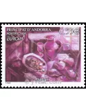 n° 608 -  Timbre Andorre Poste