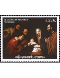 n° 619 -  Timbre Andorre Poste