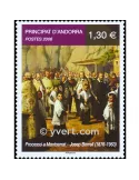 n° 631 -  Timbre Andorre Poste