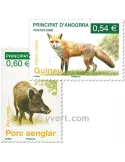 n° 649/650 -  Timbre Andorre Poste