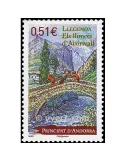 n° 669 -  Timbre Andorre Poste