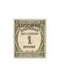 n° 9/15 -  Timbre Andorre Taxe