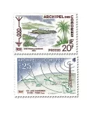 n° 17/18 -  Timbre Comores Poste