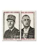 n° 77/78 -  Timbre Comores Poste