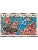 n° 104 -  Timbre Comores Poste